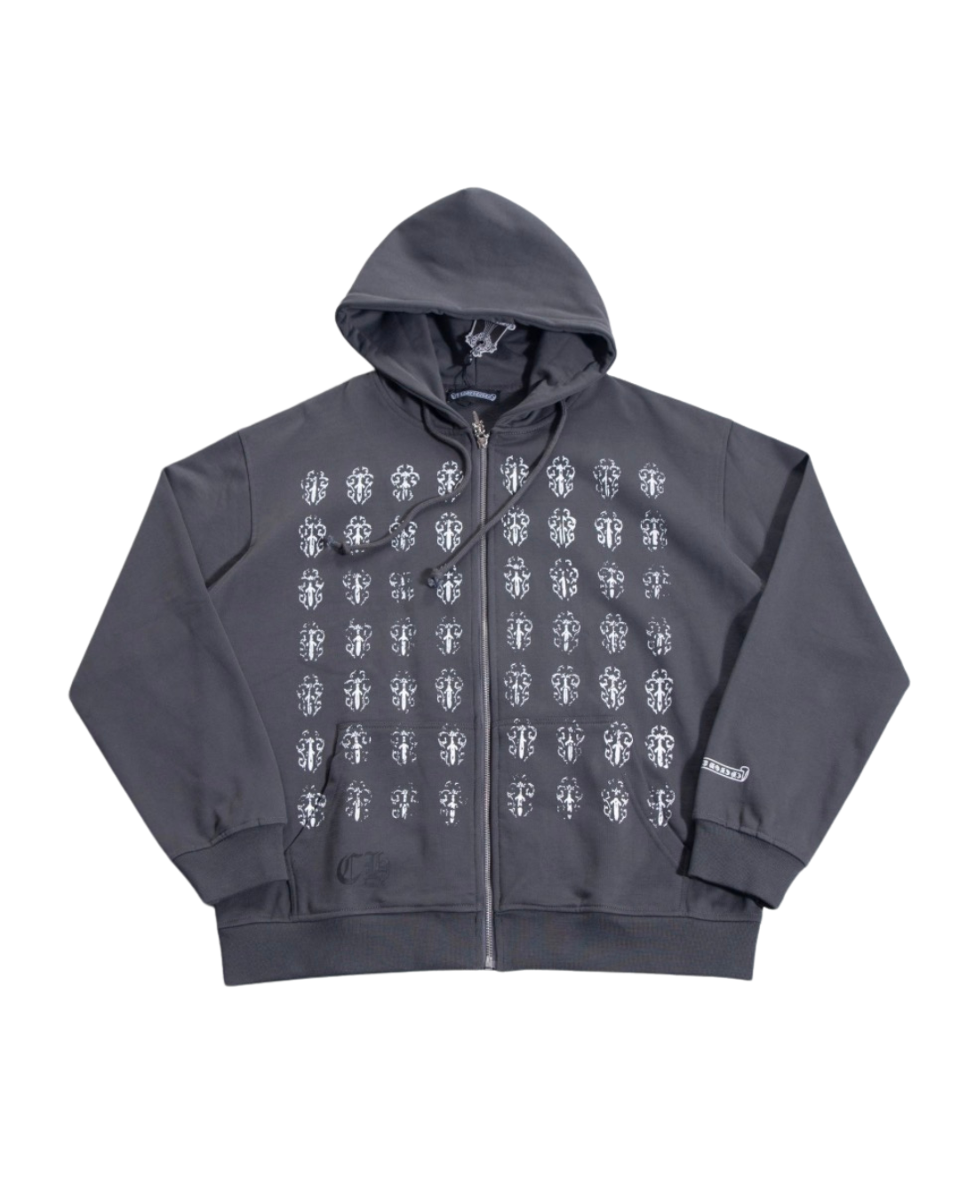Chrome Hearts ZipUp Hoodie Simbolism