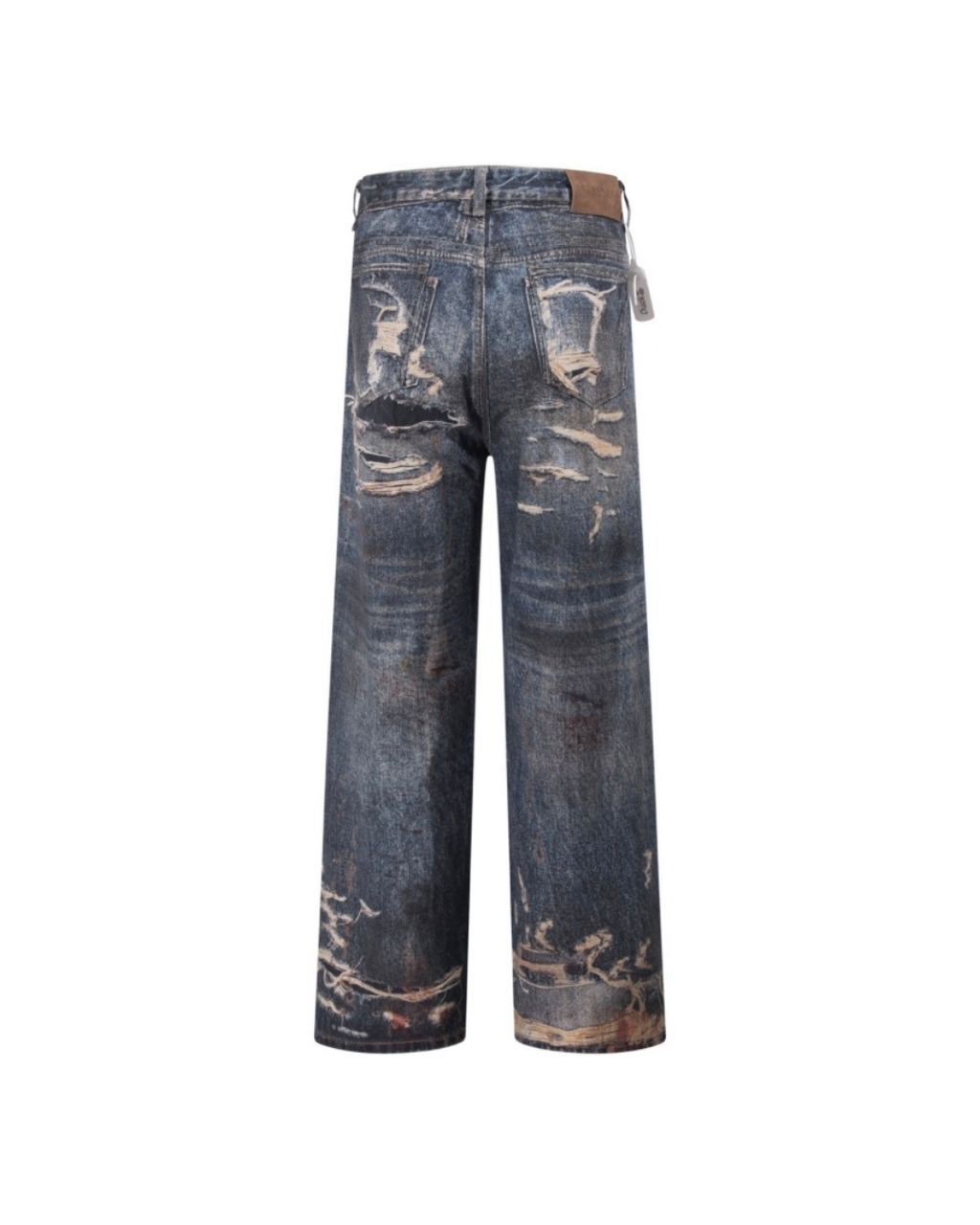 Acne Studios Destroyed Long Jeans