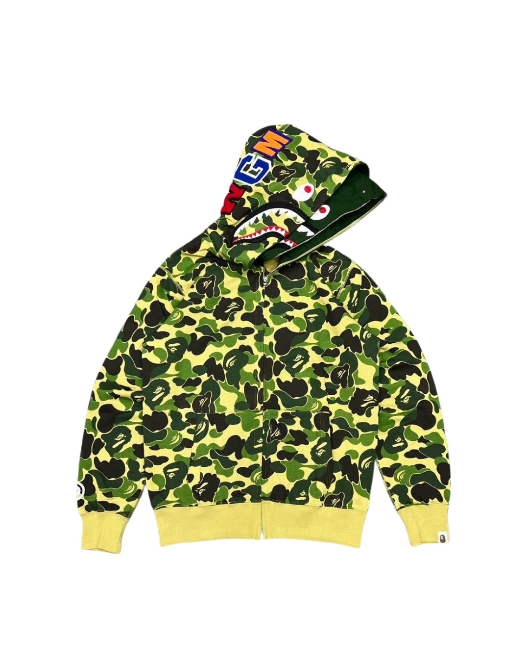 Bape Shark Double FullZip Camo
